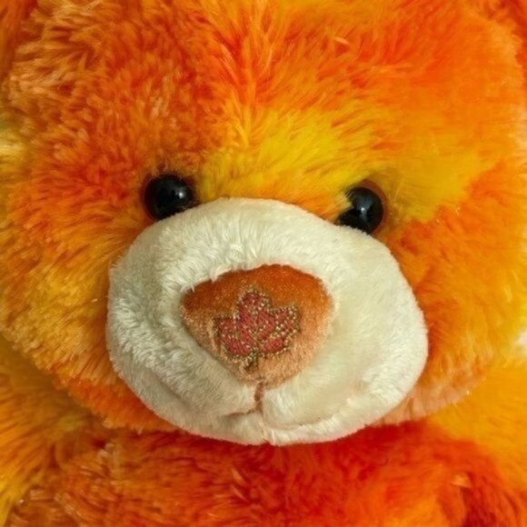 Build a Bear Autumn Fall Maple Leaf 15” Plush BAB Stuffed animal 🍁 Maple leaf - Picture 4 of 10